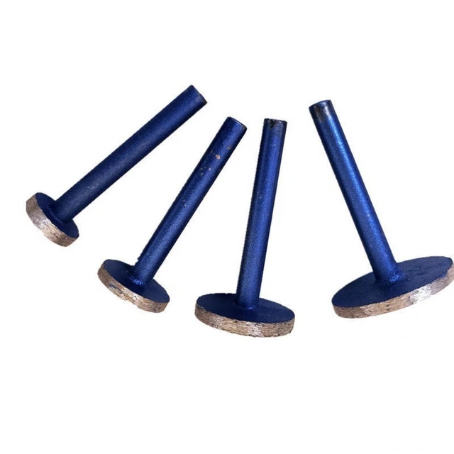Set De 3 Têtes De Meulage Coniques En Pierre – Tige 6 Mm, Diam 20/25/30 Mm Pour Polissage