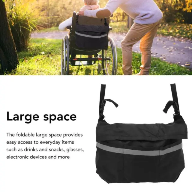 Rollstuhl-Rucksacktasche – praktische Aufbewahrung für Rollstuhl-Rollator
