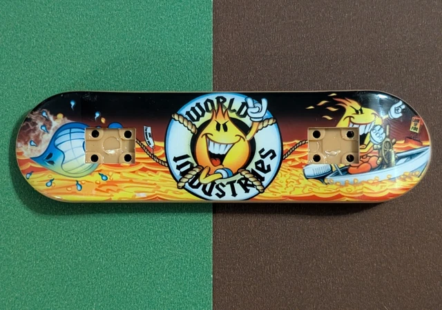 VINTAGE TECH DECK World Industries Fire Foot 2003 New In Box