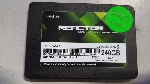 Mushkin enhanced reactor 2025