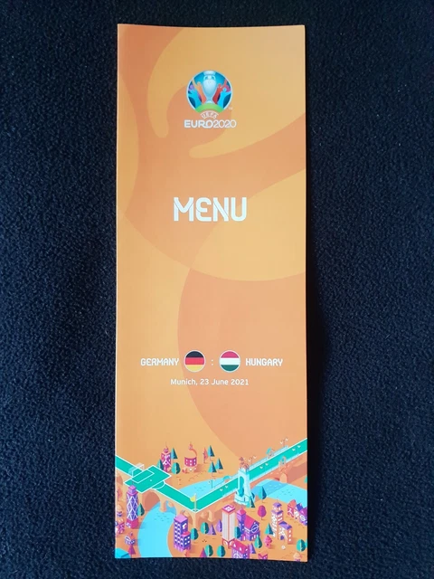 Billet VIP UEFA EURO 2020/21 - Allemagne Vs Hongrie - Collector Plié