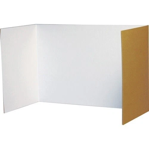 Pacon Privacy Board, 48"x16" , 4/PK, White (PAC3782)
