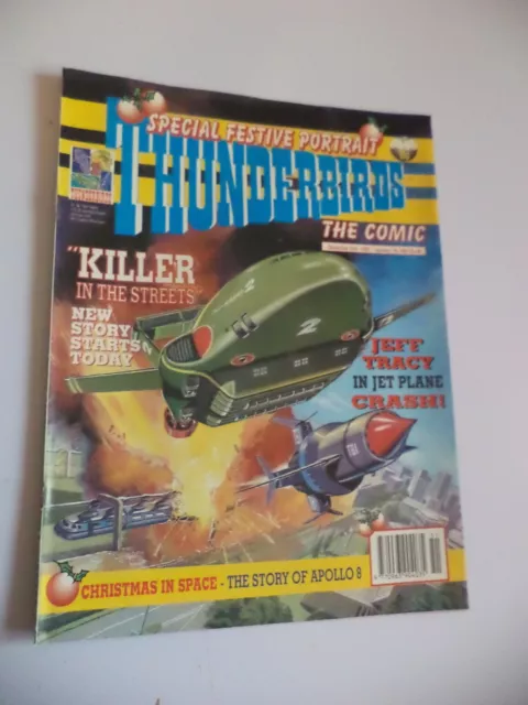 Thunderbirds The Comic Magazine No 58 Old Vintage Magazine Dec 1993 - Jan 1994