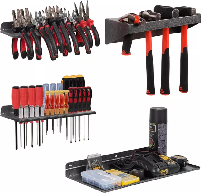 Screwdriver Organizer, Metal Plier Organizer Hammer Rack Screwdriver Holder Hand