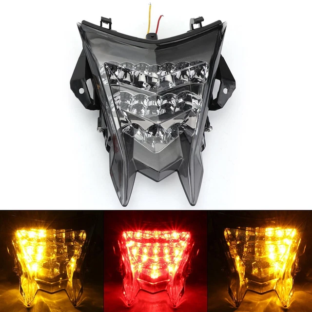 Smoke LED Tail light Taillight + Turn Signals for BMW S1000RR 2009-2018