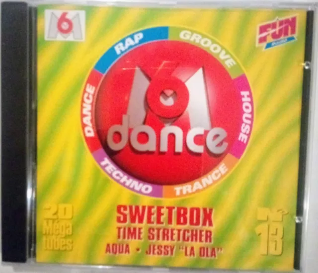 M6 Dance N°13 Cd Aqua,La Ola,Run DMC Vs Jason Nevins,Poetic Lover,Organ,Davinia