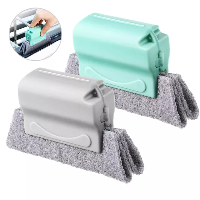 Window Door Track Cleaning Brush Gap Groove Sliding Tools Dust Cleaner Kitchen