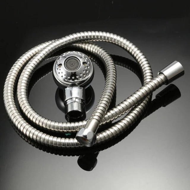 120cm Shower Head Hose Bath Tub Sink Faucet Attachment For Hair Washing Spray