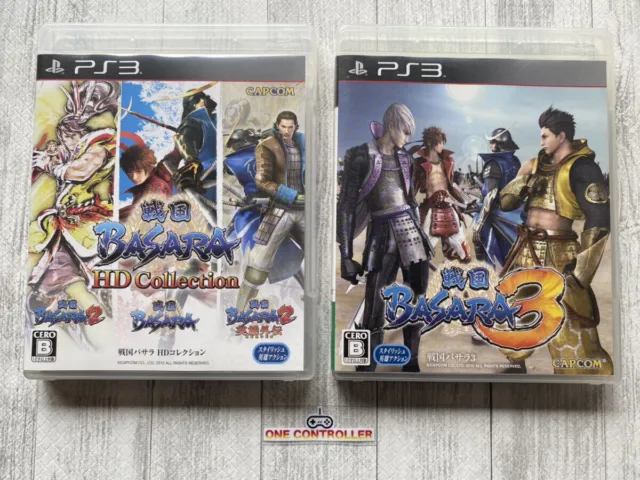 SONY PlayStation 3 PS3 Sengoku Basara HD Collection + 3 set from Japan