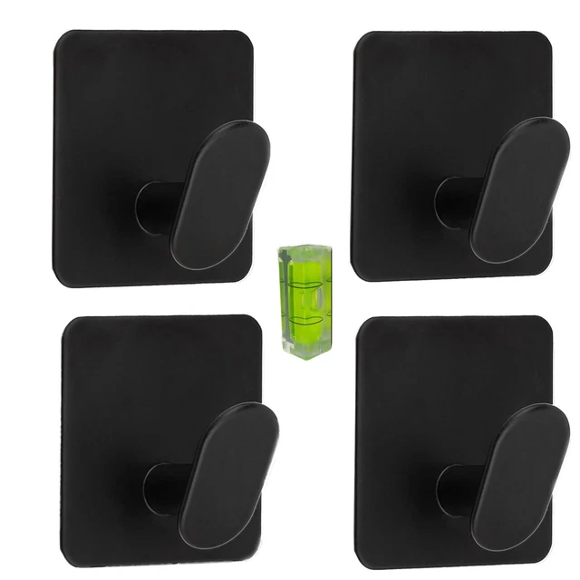 6 Ganci Autoadesivi Per Bambini YunBey - Design Animaletti, Legno Naturale, Portata 2.5kg