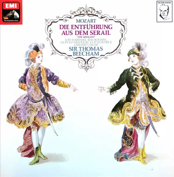 Mozart*, Sir Thomas Beecham - Die Entfüh 2xLP Album RE Vinyl Sch