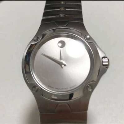 Movado Museum Watch  Wristwatch 84 G4 1851 SE Sports Edition Quartz Ladies Used