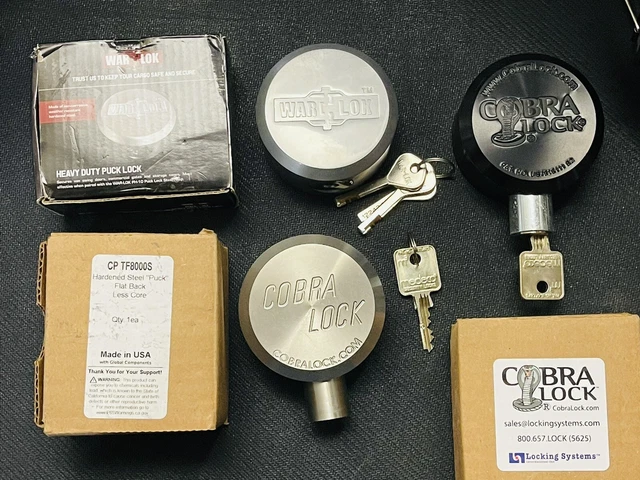 特別送料無料！】 Gooseneck ROUND TUBE Lock includes Cobra-Sidewinder puck lock 
