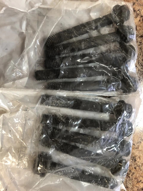 Mercruiser Marino 2.5L 153 Testa Bulloni 10-Pack 1/2-13 x 4 " 3/4 " Testa