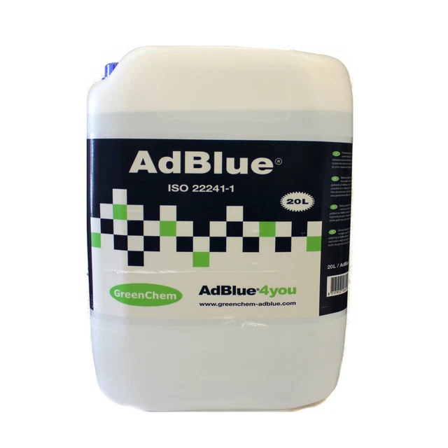 GREENCHEM ADBLUE 20L Litre Fuel Additive Ad Blue for Audi, BMW, VW