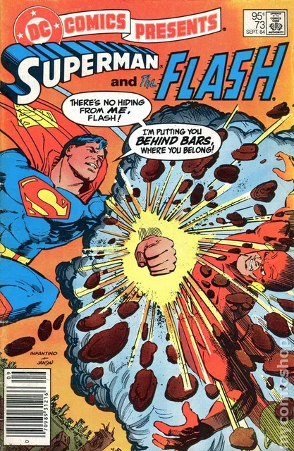DC Comics Presents Canadian Price Variant #73 VG/FN 5.0 1984 Stock Image