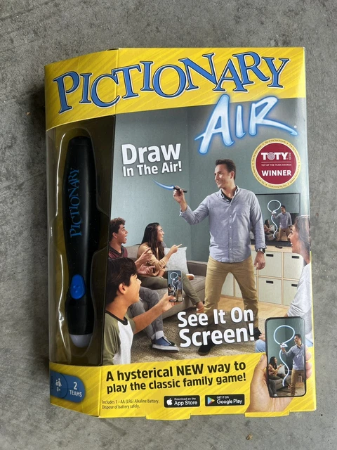 NEW PICTIONARY AIR Updated Classic Board Game By Mattel Games 