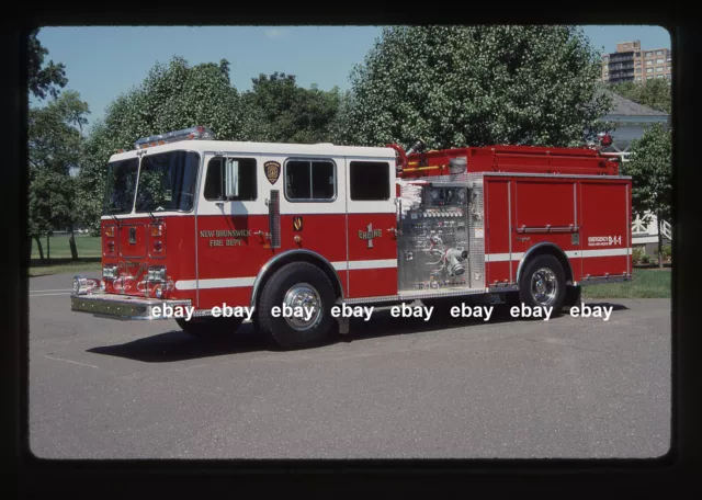 New Brunswick NJ E1 1995 Seagrave pumper Fire Apparatus Slide G1/2/1