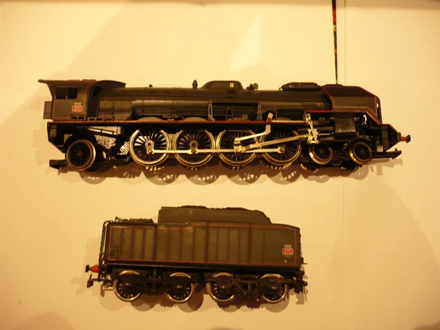 JOUEF TRAIN ELECTRIQUE TGV orange + lot de rails EUR 44,20