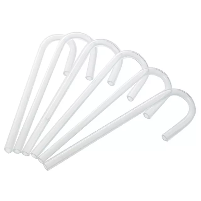 6pzs Tuberia de acrilico Curva de tubo en forma de u para  / difusor Co2 ac9288