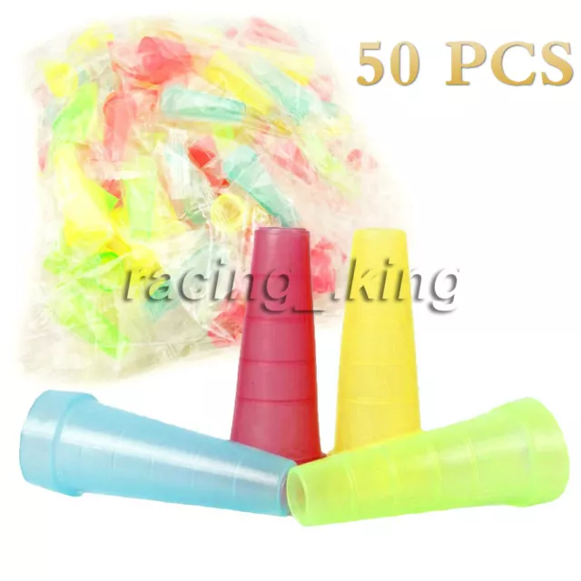 50 PCS Hookah Shisha Plastic Mouth Tips Mouth Tips Multi Color