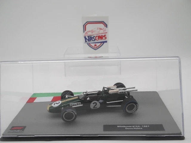 Maquette Voiture F1 Brabham Repco – Échelle 1/24 – Plastique – Vintage Allemagne
