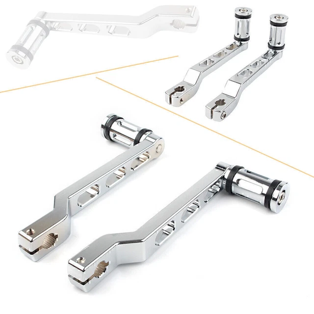 Chrome Heel Shifter Cap Cover For Harley Touring (82-25) & Softail (82-17) Models