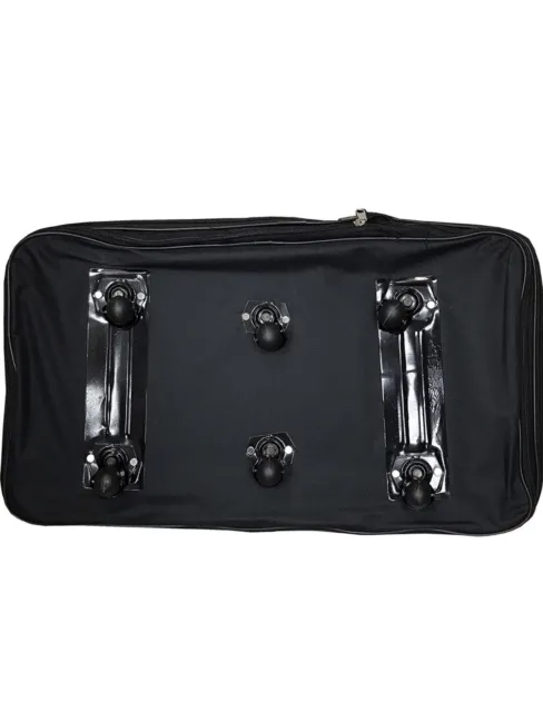 Expandable Rolling Duffle Bag Wheeled Spinner Suitcase Luggage 30' 36'40' 6