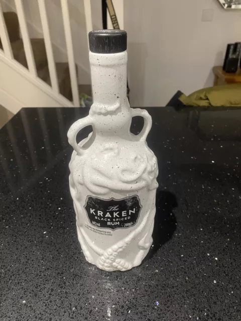 2019 limited kraken ceramic bottle ( empty )