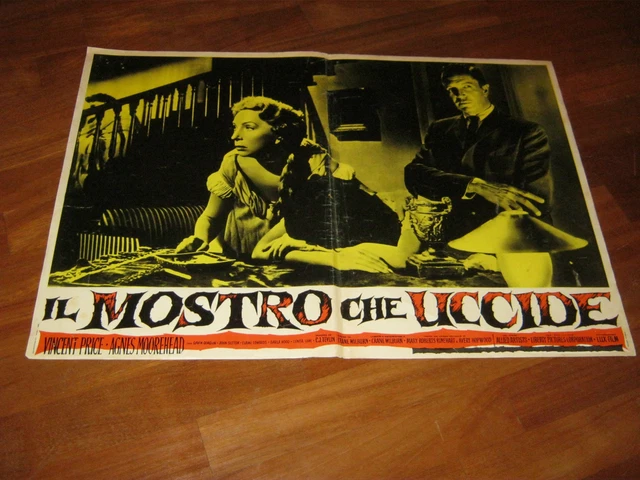 FOTOBUSTA,IL MOSTRO CHE uccide (The Bat),Agnes Moorehead,Vincent Price