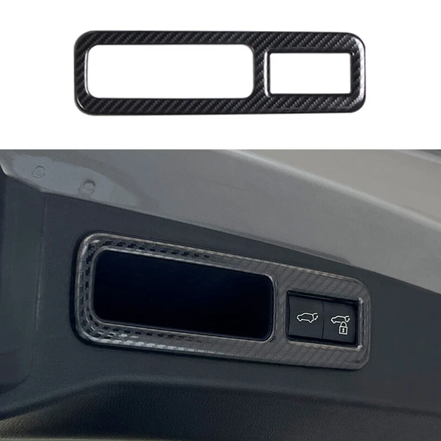 FOR LEXUS RX500H 20232024 Carbon Fiber Steel Tailgate Door Handle