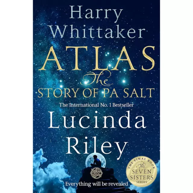 Atlas: The Story of Pa Salt Paperback By Lucinda Riley & Harry Whittaker NEW AU