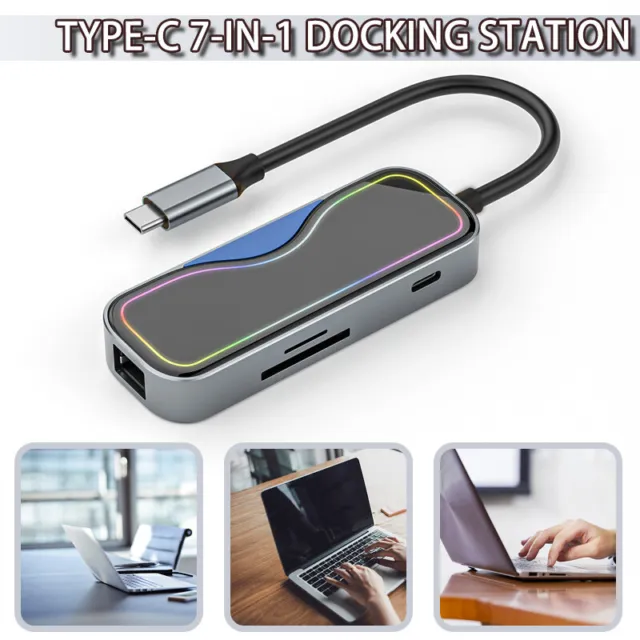 Vhbw Lecteur de cartes SD 3 en 1 OTG adaptateur USB, USB Micro-B, USB-C 3.1  vers Micro-SD/SD slots pour cartes mémoires, smartphone, tablette, laptop