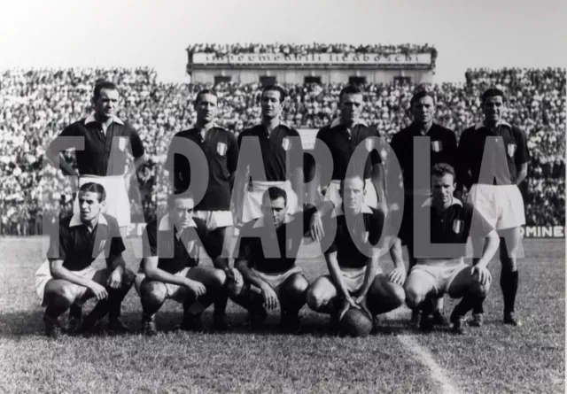 Altes Pressefoto Fußball, Torino, 1948, Druck 24 x 18cm