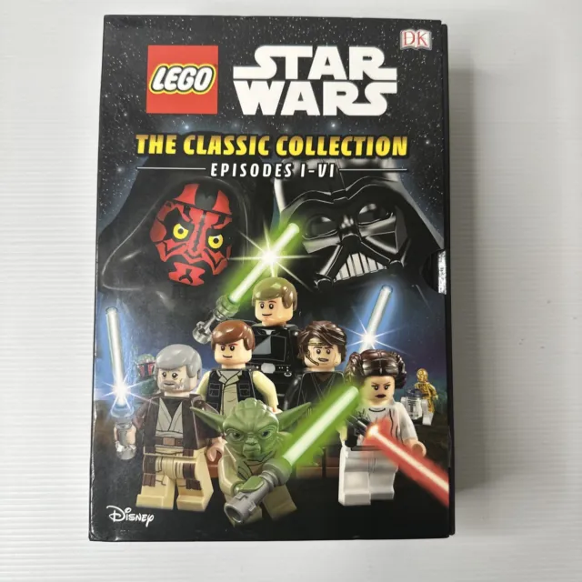 Lego Star Wars The Classic Collection Edition Box Set 1-6 Books Episodes I-VI