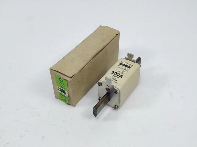 Lindner 80012007 Fusible 200A 500V Gl NH1 120kA