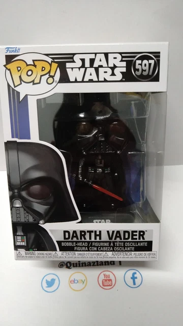 Funko Pop!  STAR WARS  N° 597 Dark Vador (FU44)