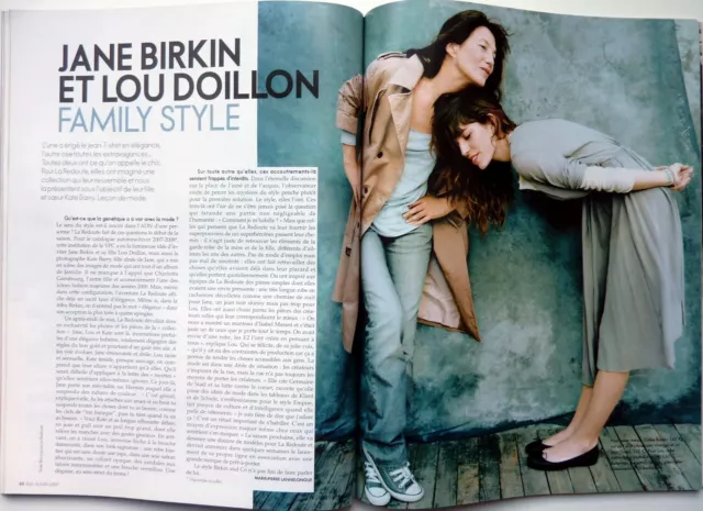 Elle 2007: Jane Birkin Y Lou Doillon _ Francis Cabrel _ Piedra Y Gilles