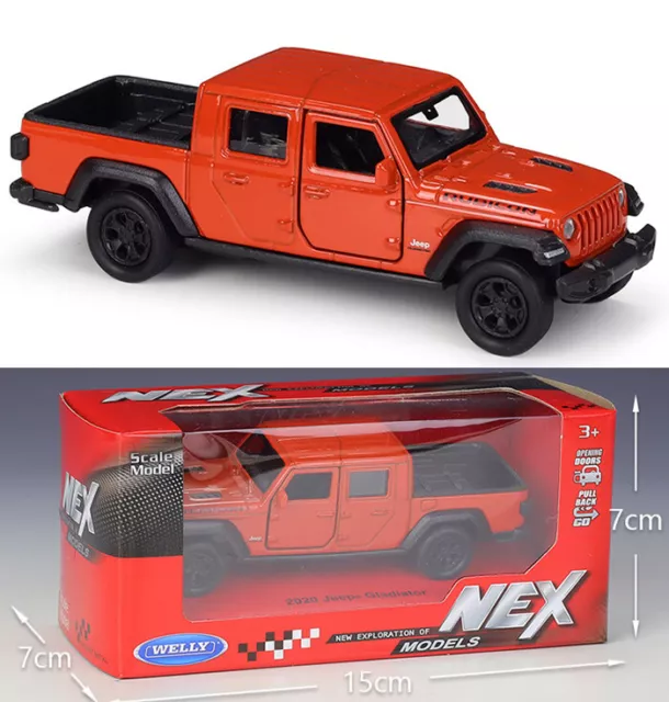 WELLY 1:36 2020 Jeep Gladiator Alloy Diecast Vehicle Car MODEL TOY Collection