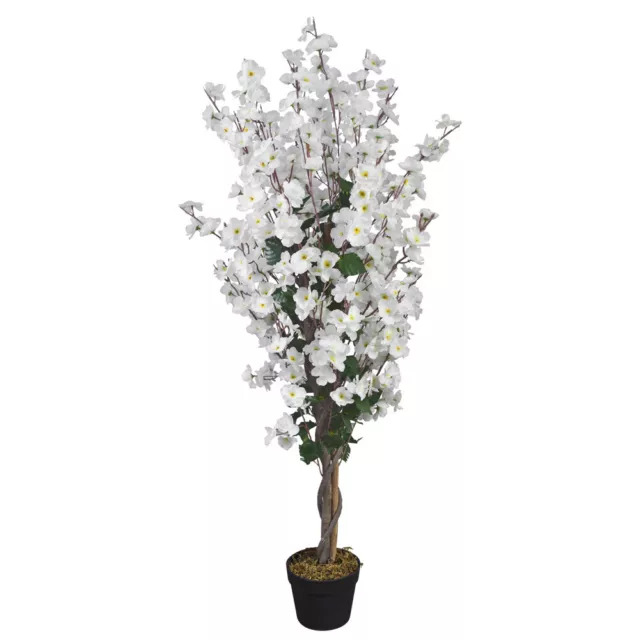 Cerisier Plante Artificielle Arbre Fleur de Cerisier Déco 120 cm Decovego