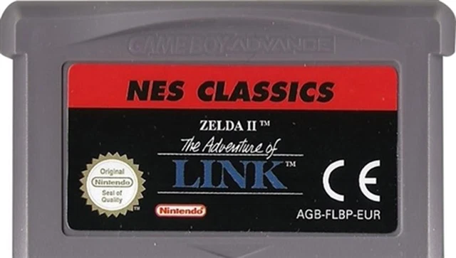 The Legend of Zelda Nes Classics Nintendo Gameboy Advance GBA 2004 PAL