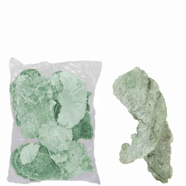 Esponja de árbol - 1 kg - verde helada