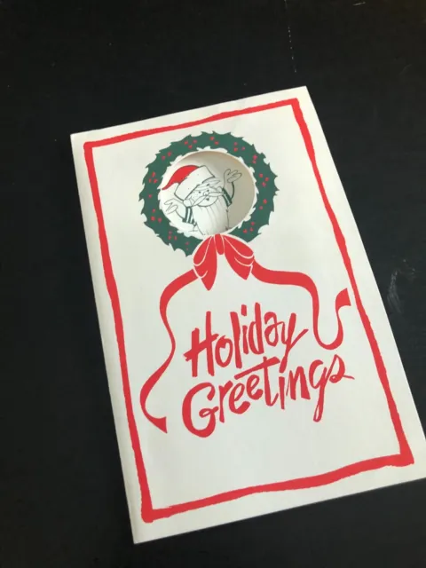 Hank Ketcham DENNIS THE MENACE "Die-cut "Holiday Greetings"