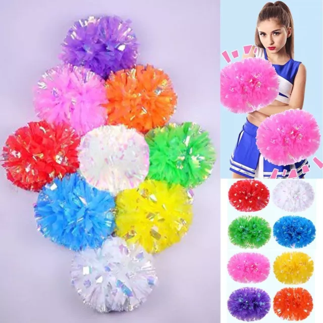9 Farben Günstige praktische Pompons 25cm Blumen ball  Sport Cheerleading
