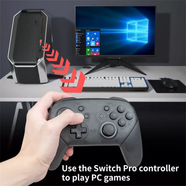 1× USB Wireless Bluetooth Receiver Controller Adapter For PS5 PS4 One s/x Handle 2