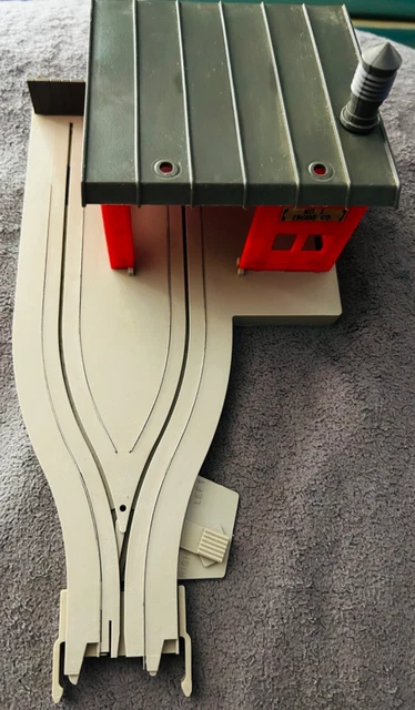 Tyco US-1 Electric Trucking Fire Station slot car accessory Vtg Hong Kong