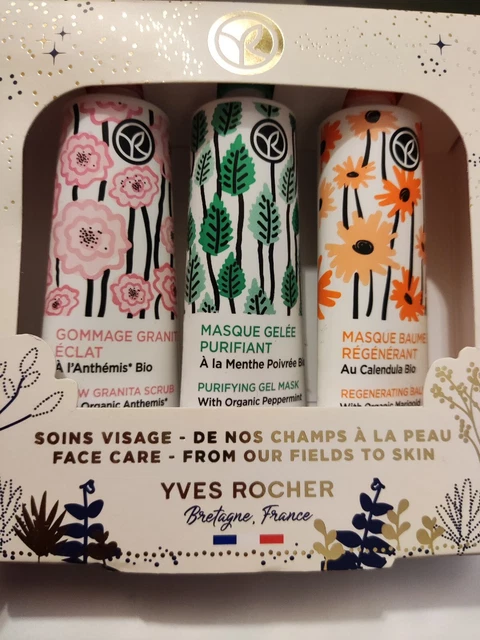 SET TRE MASCHERE VISO DA 30ml L'UNA. Super Skincare YVES ROCHER.