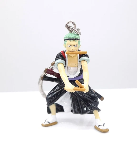One Piece Zolo Zoro 1.5" keychain charm figure toy gacha One Piece Zolo Zoro 1.5" keychain charm figure toy gacha