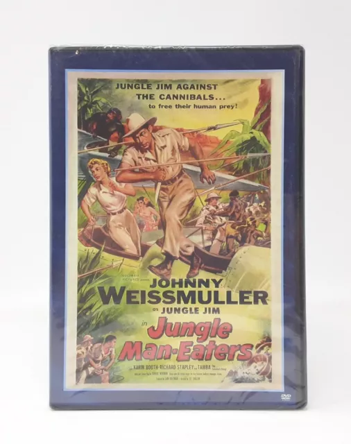 JUNGLE MAN-EATERS (1954) Columbia Classics DVD Release