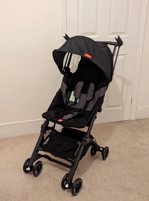 GB Pockit Holiday Cabin Sized Travel Stroller Buggy. 4.3kg Black